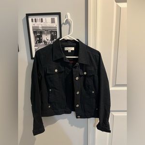 women’s navy and red striped paul & joe jacket size medium in great condition